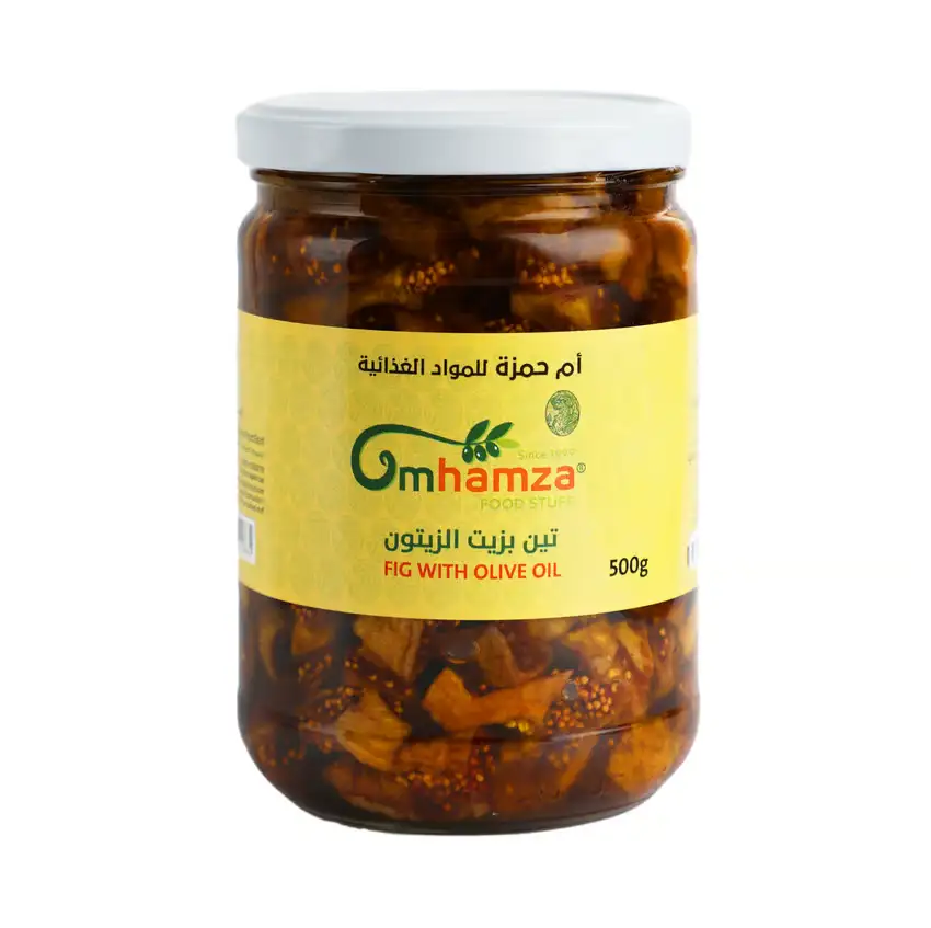 تين بزيت الزيتون أم حمزة 500g