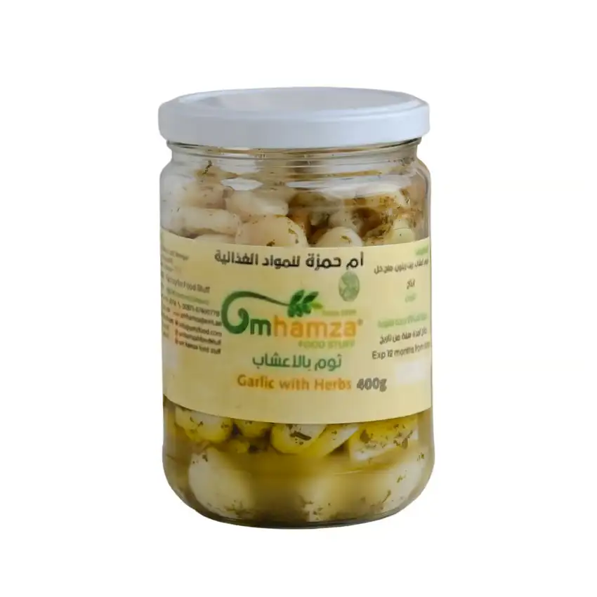 ثوم بالأعشاب أم حمزة 400g