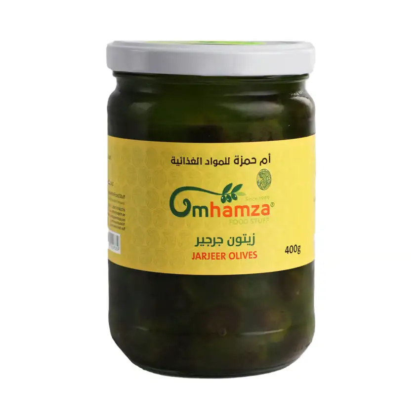 زيتون جرجير أم حمزة 400g